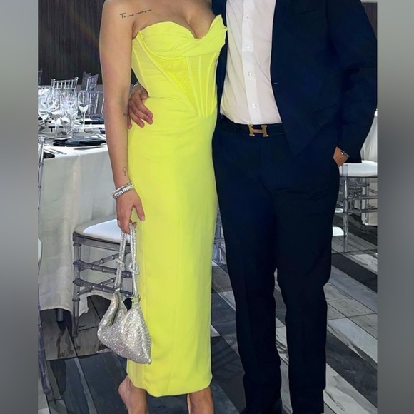 House of CB Dresses & Skirts - Neon Yellow house of CB dress